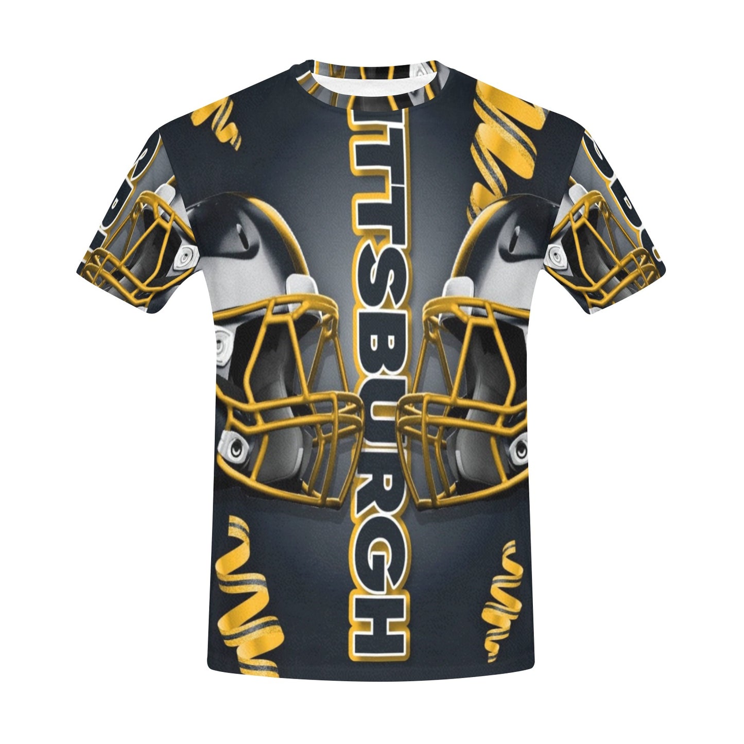 Men's All Over Print Crew Neck T-Shirt (Model T40-2)