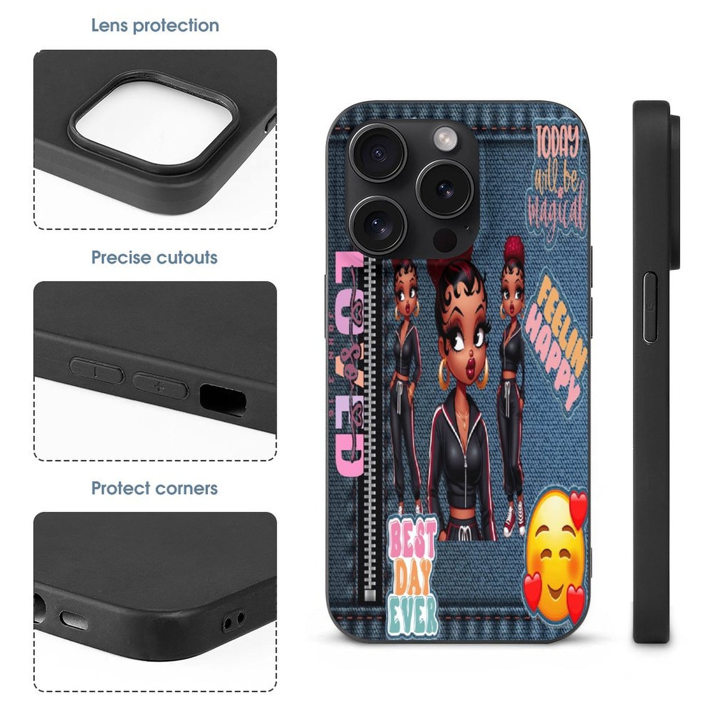 Ai Positivity Case for iPhone 15 Pro Series