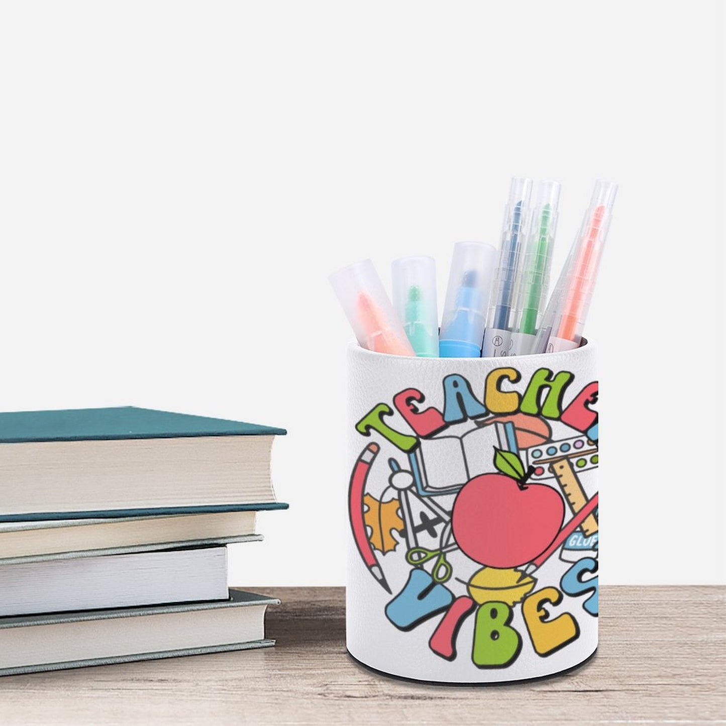 Teacher Vibes Pen Holder