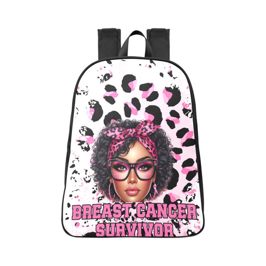 Breast Cancer Survivor Large Backpack Fabric