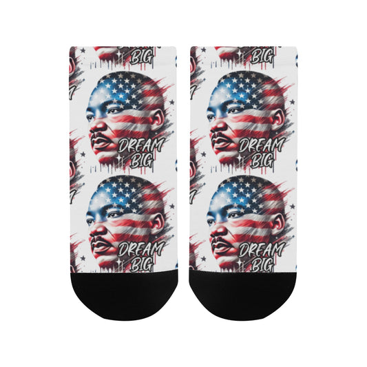 Dream Big Ankle Socks for men