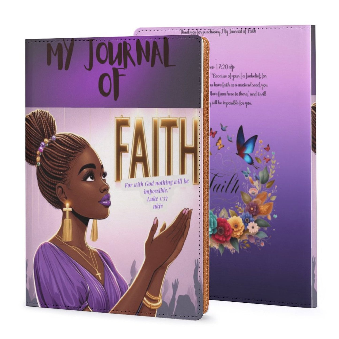 My Journal of Faith Notebook COVER ONLY (A5)